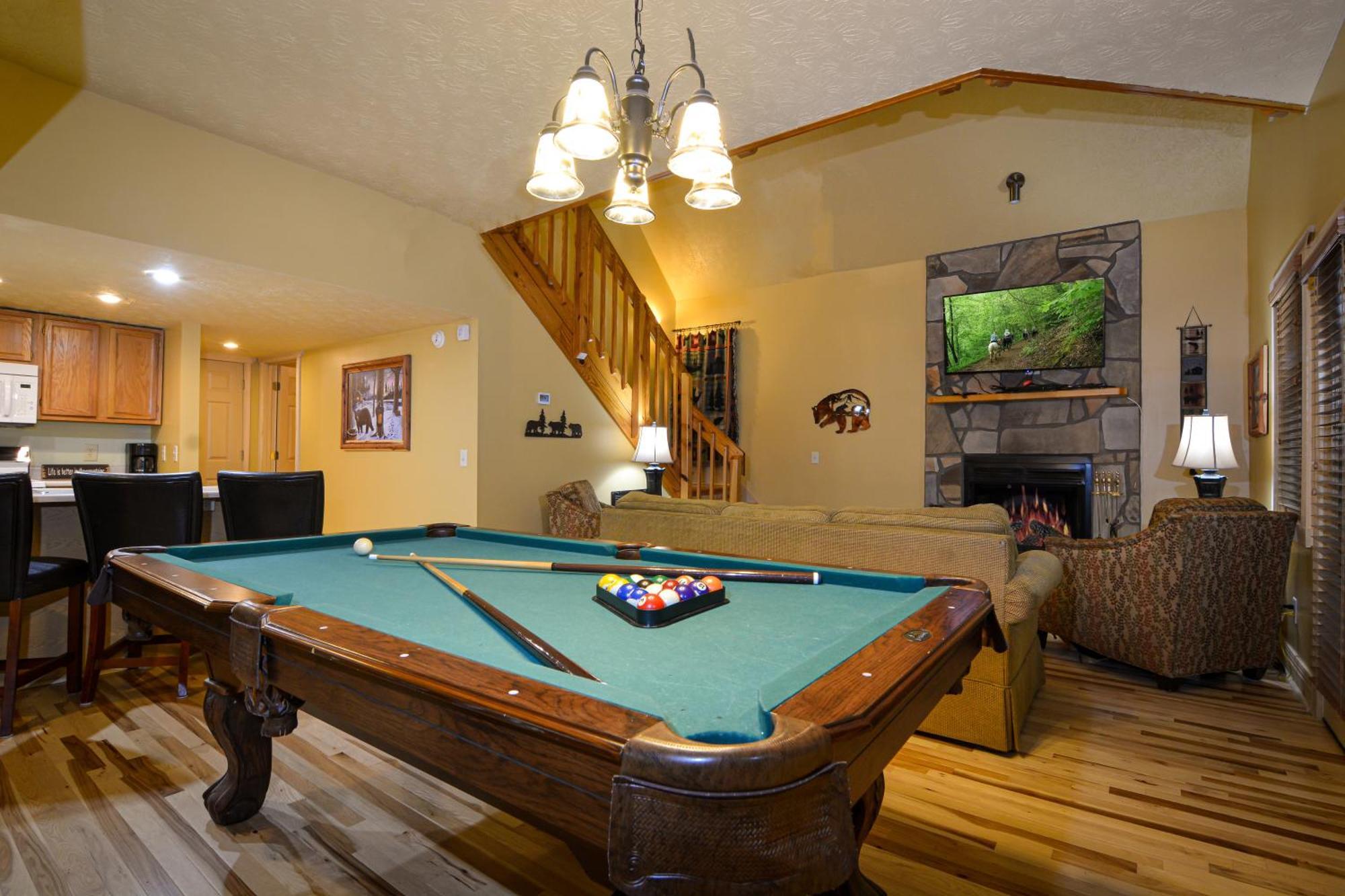 Bear Footin' On The Creek Villa Gatlinburg Ruang foto