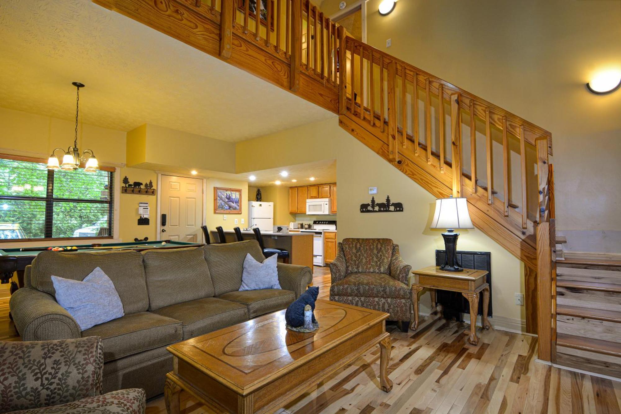 Bear Footin' On The Creek Villa Gatlinburg Ruang foto
